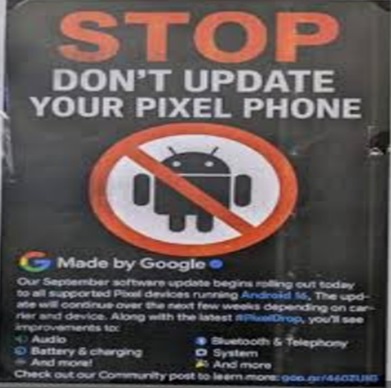 Google Pixel Update Issues Should You-Delay