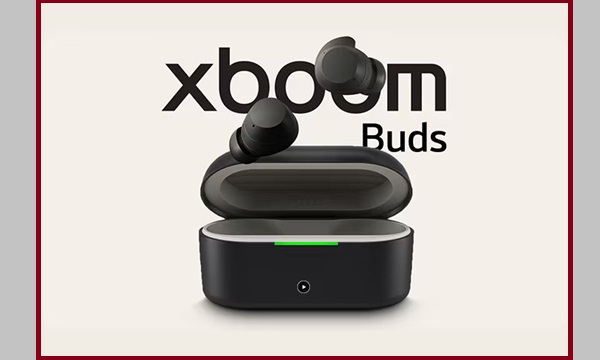 LG Xboom Earbuds Plus with UV Cleaning Case