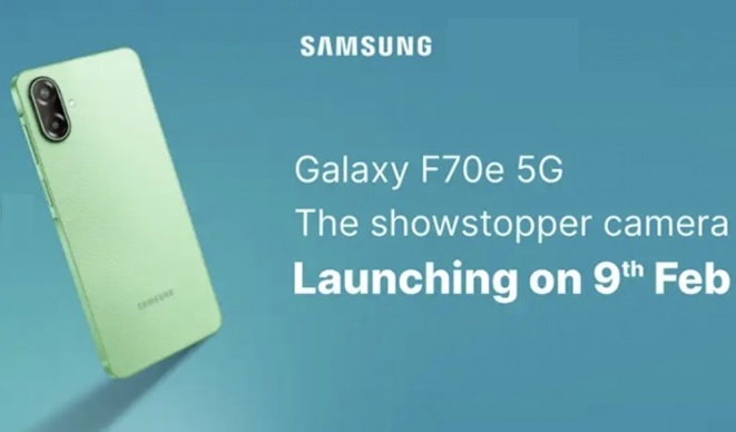 Samsung Galaxy F70e 5G Big Battery Budget-Phone