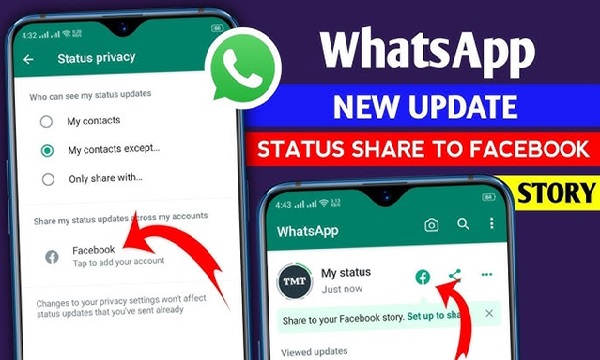 WhatsApp Settings Update Adds Facebook-Style-Cover