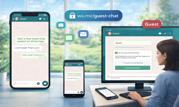 WhatsApp Introduces Guest Chats-for-Non-Users
