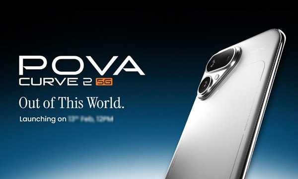 Tecno Pova Curve 2 5G Slim Phone-8000mAh Battery